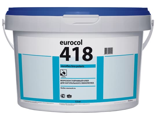 Клей для натуральных покрытий 418 Euroflex Lino Plus